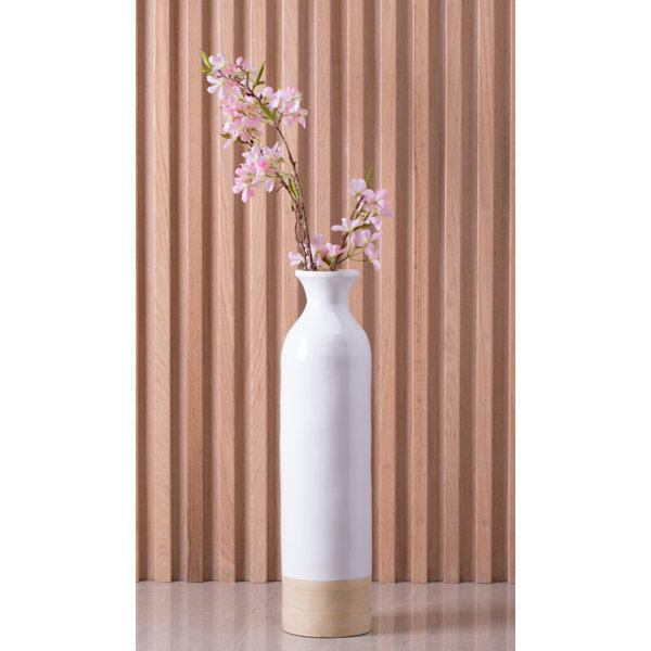 apropos home collection white vase